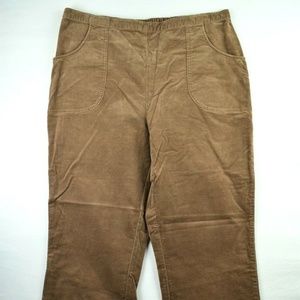 French Laundry Corduroy Pants Light Brown